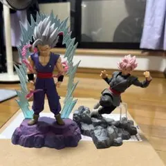 ドラゴンボール フィギュア 孫悟飯ビースト ゴクウブラック 2体セットのサムネイル