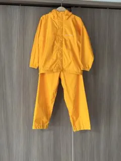 mont-bell モンベル レインコート レインスーツ上下 黄色 120