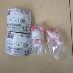 ワントーンマスコット 桜 クロミ ポチャッコ セット売り
