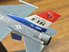 1/144 完成品 F-16c F-16 416th 50周年記念塗装