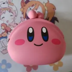 星のカービィ　がま口　シリコンコインケース