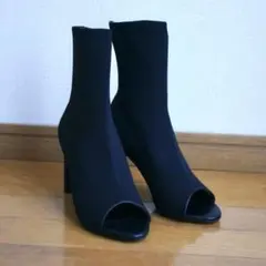 オープントゥ ブーツ