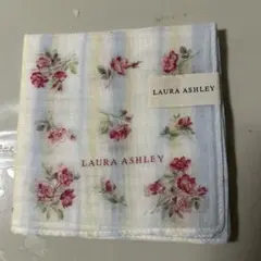 LAURA ASHLEY 花柄ハンカチ