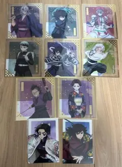 鬼滅の刃アニプレックスオンラインくじ　F賞クリア色紙、ブロマイド