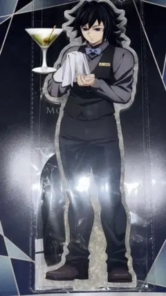 鬼滅の刃 モクテルバー ビッグ両面アクリルスタンド　冨岡義勇 ②