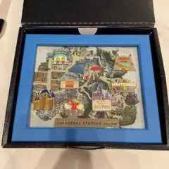 ユニバーサルスタジオジャパン　USJ非売品　ピンバッジセット　額縁入り 希少】ユニバーサルスタジオジャパン USJ非売品 ピンバッジセット 額縁
