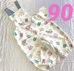 アリスインワンダーランド ロンパース 90 新品 ディズニー　女の子