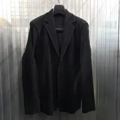ISSEY MIYAKE オムプリッセ プリーツ ジャケット ブラック サイズ4のサムネイル