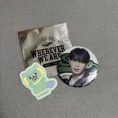 與那城奨　缶バッジ