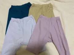 ユニクロ　エアリズム レギンス　7分丈　80cm 4点セット