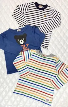 ミキハウス　ダブルビー　ロンT　Ｔシャツ100　セット　【52】