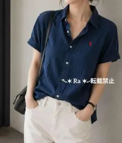 【POLO RALPH LAUREN /ポロ ラルフローレン】 麻リネンシャツのサムネイル
