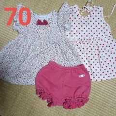夏物　女児　70サイズ　ブランドいろいろセットのサムネイル