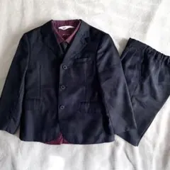 【美品】Verdure フォーマルスーツセットアップ 120 4点セット 男の子