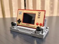 ゲームウォッチ専用 装飾スタンド　GAME&WATCH 台座 灰色