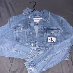 ★Calvin Klein Jeans Cropped デニムジャケット S