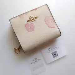 新品　COACH　コーチ　花柄　フラワー　財布　ウォレット・フローラル