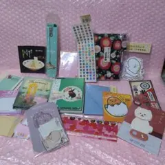 メモ帳　シール　付箋　使いかけセット　ぐでたま　犬　ミニ封筒　SNOOPY