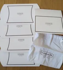 COACH ギフトボックス6枚セット