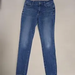 スキニーデニム ブルー