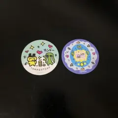 たまごっち ステッカー シール 2枚 美品 TAMAGOTCHI