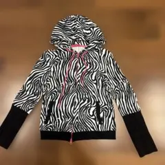 エメフィール　パーカー　ゼブラ　L