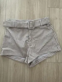 ハイウエストショートパンツ
