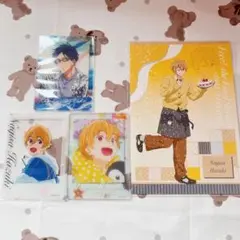 Free! オケコン チェキ風 クリアカード 葉月渚 竜ヶ崎怜 ポストカード