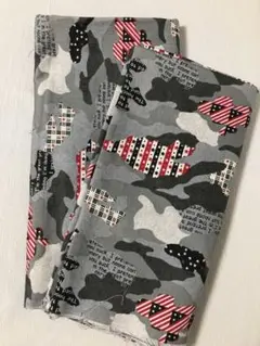 アメリカンカントリー　プリント生地　112cm×50cm×2枚