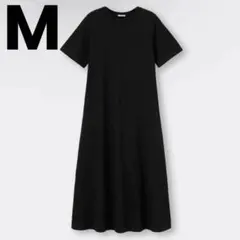 GU カットソーフレアワンピース（半袖〕 Mサイズ