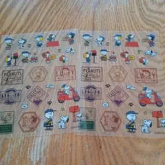 SNOOPY　スヌーピーシール2枚セット