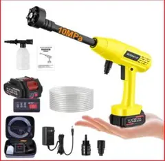 【新品未使用】〇火・水・木曜限定価格　 6in1コードレス 充電式高圧洗浄機