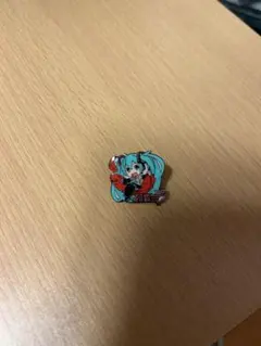初音ミク 赤い羽根共同募金 2017ピンバッジ