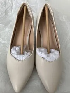 らくっション撥水ヒールパンプス