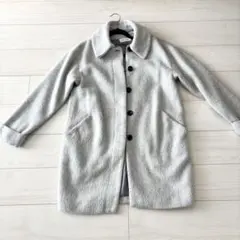 【週末限定価格】 グローバルワーク　コート　シャギーニット　M