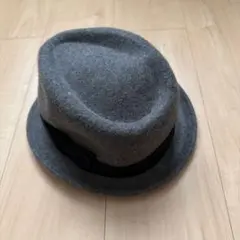 RAGEBLUE グレー ウール フェルトハット サイズ5