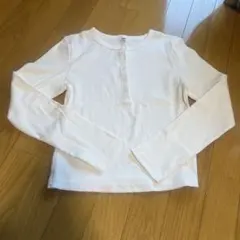 ヘンリーネック 長袖 Tシャツ