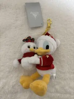 ドナルド　クリスマス　2025 ぬいぐるみ　キーチェーン　ディズニー