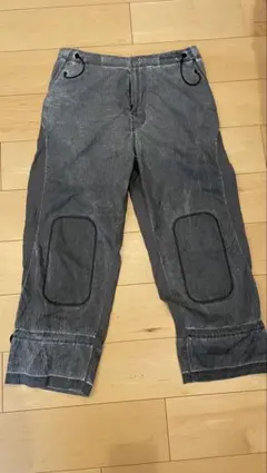 52％引】アーバニズム UNP-125（LL）ブラック メッシュベントパンツ