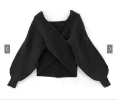 GRL クロスデザイン ニットトップス mb1515