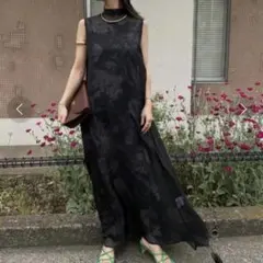 AMAIL Perfect flower dress オケージョンドレス 黒 - メルカリ