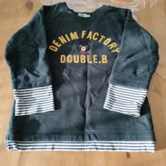 DOUBLE.B トレーナー 110サイズ
