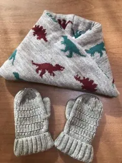 ⭐︎新品未使用⭐︎ ZARA ザラベビー　スヌード　& ミトン　セット