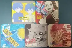僕のヒーローアカデミア原画展　アートコースター５枚セット
