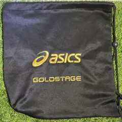 【⭐︎まとめ買い値引き歓迎⭐︎】asics アシックス　ゴールドステージ　グローブ袋のサムネイル
