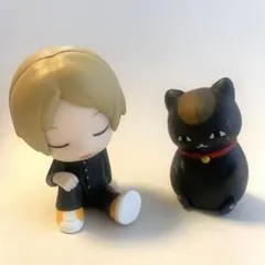 夏目友人帳　肩ズンFig. 夏目貴志　黒ニャンコ