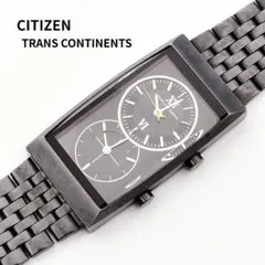 TRANS CONTINENTS 腕時計 メンズ ブラックのサムネイル