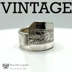 RING　21号　スプーンリング　材質:シルバープレート　CR0404