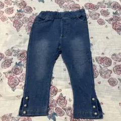 ★スラップスリップ　パール付きズボン　90