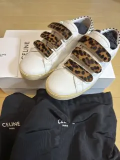 CELINE レオパード柄ファースニーカーのサムネイル